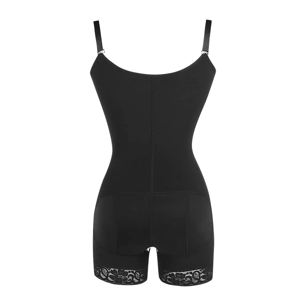 Open-Crotch Shaping Bodysuit for Body Contouring