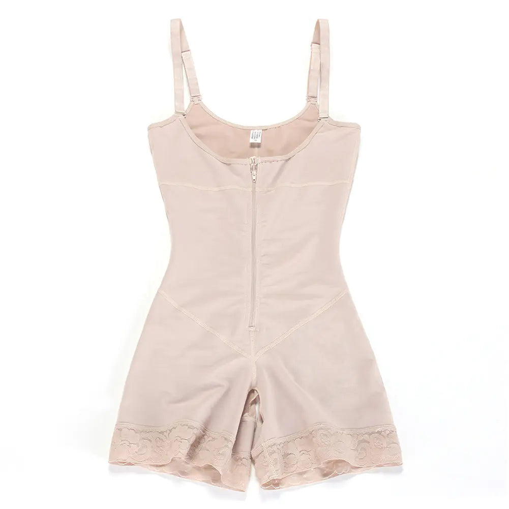 Open-Crotch Shaping Bodysuit for Body Contouring